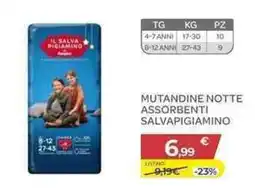 Bimbo Store Mutandine notte assorbenti Salvapigiama offerta