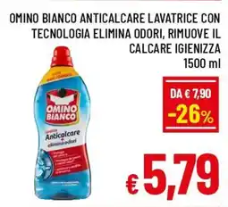 A&O Omino bianco lavatrice anticalcare offerta