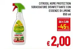 A&O Citrosil sgrassatore disinfettante offerta