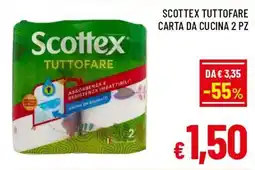 A&O Scottex Tuttofare carta da cucina offerta