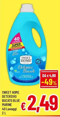 A&O Sweet Home Detersivo Bucato Blue Marine offerta
