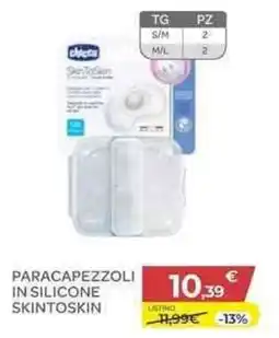 Bimbo Store Paracapezzoli in silicone Skintoskin offerta