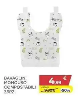 Bimbo Store Bavaglini monouso compostabili offerta