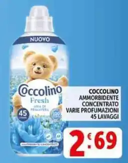 Deco Supermercati Coccolino ammorbidente concentrato offerta