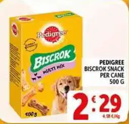 Deco Supermercati Pedigree Biscrok Multi Mix offerta
