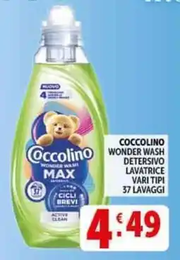 Deco Supermercati Coccolino wonder wash max offerta