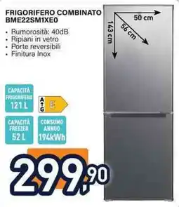 Unieuro Frigorifero combinato BME22SM1XE0 offerta