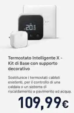 Unieuro Termostato Intelligente X offerta