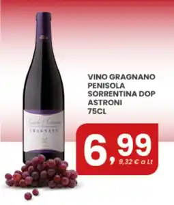 Despar Vino Gragnano Penisola Sorrentina Dop Astroni offerta