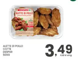 Despar Alette di pollo cotte Despar offerta