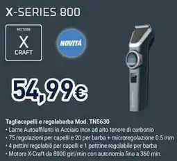Unieuro Tagliacapelli e regolabarba Mod. TN5630 offerta