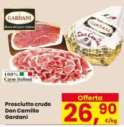 Despar Prosciutto crudo Don Camillo Gardani offerta