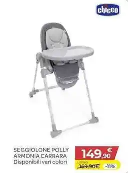 Bimbo Store Seggiolone Polly Armonia Carrara offerta