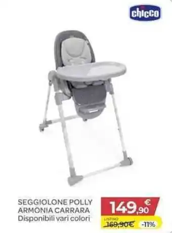 Seggiolone Polly Armonia Carrara