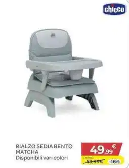 Bimbo Store Chicco Rialzo Sedia Bento Matcha offerta