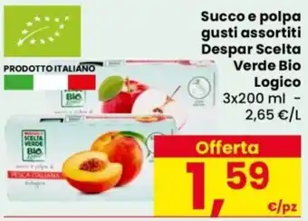 Succo e polpa gusti assortiti Despar Scelta Verde Bio