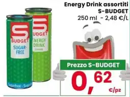 Despar Energy Drink assortiti S-BUDGET offerta