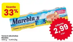Despar Tonno in olio di oliva Mareblu offerta
