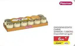 Bimbo Store Omogeneizzato carne Plasmon offerta