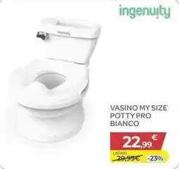 Bimbo Store Vasino my size potty pro bianco offerta