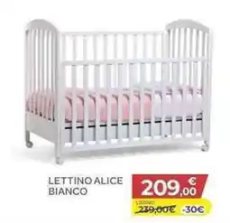 Bimbo Store Lettino Alice Bianco offerta