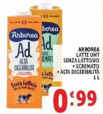 Arborea latte UHT senza lattosio