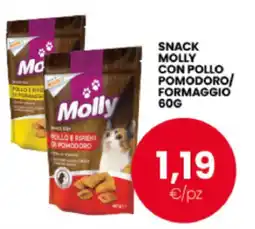 Eurospar Snack Molly con pollo pomodoro/formaggio offerta