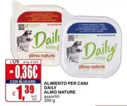 Il Gigante Alimento per cani Daily Almo Nature offerta