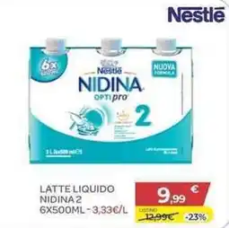 Bimbo Store Latte liquido Nidina 2 offerta