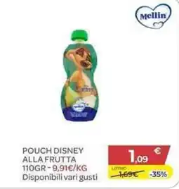 Bimbo Store Pouch Disney alla frutta Mellin offerta