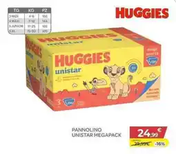 Bimbo Store Huggies pannolino unistar offerta