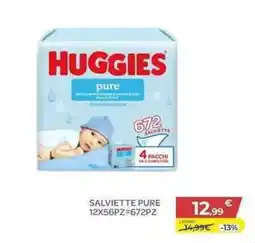 Bimbo Store Salviette pure Huggies offerta