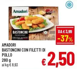 A&O Amadori bastoncini con filetti di pollo offerta