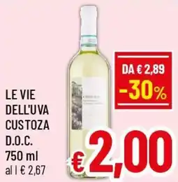 A&O Le vie dell'uva custoza d.o.c. offerta