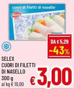 A&O Selex cuori di filetti di nasello offerta