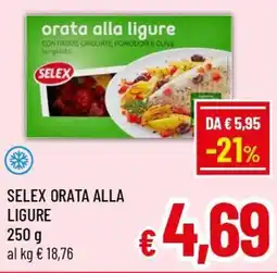 A&O Selex orata alla ligure offerta