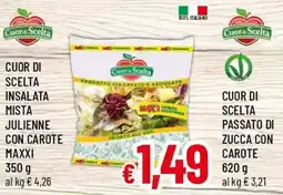 A&O Cuor di Scelta insalata mista julienne con carote offerta