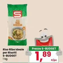 Despar Riso Ribe Ideale per Risotti S-BUDGET offerta