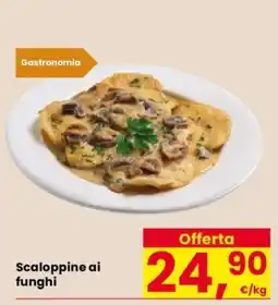 Despar Scaloppine ai funghi offerta