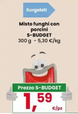 Despar Misto funghi con porcini S-BUDGET offerta