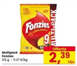 Eurospar Multipack Fonzies offerta