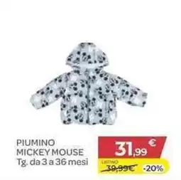 Bimbo Store Piumino Mickey Mouse offerta