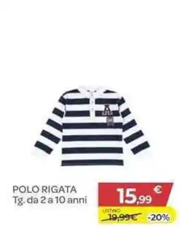 Bimbo Store Polo rigata offerta
