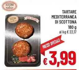 A&O Tartare mediterranea di Scottona offerta