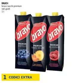 Deco Supermercati RAUCH Bravo succhi premium offerta