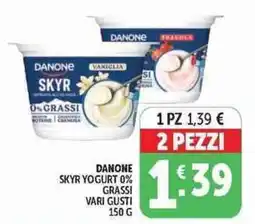 Deco Supermercati Danone Skyr Yogurt 0% Grassi offerta