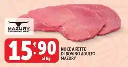 Deco Supermercati Noce a fette di bovino adulto Mazury offerta