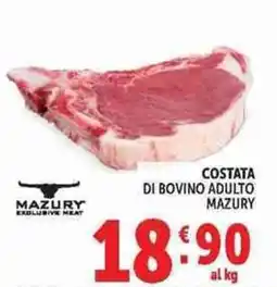 Deco Supermercati Costata di bovino adulto Mazury offerta