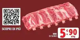 Deco Supermercati Ribs di suino offerta
