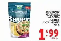 Deco Supermercati Mozzarella valfiorita julienne senza lattosio offerta